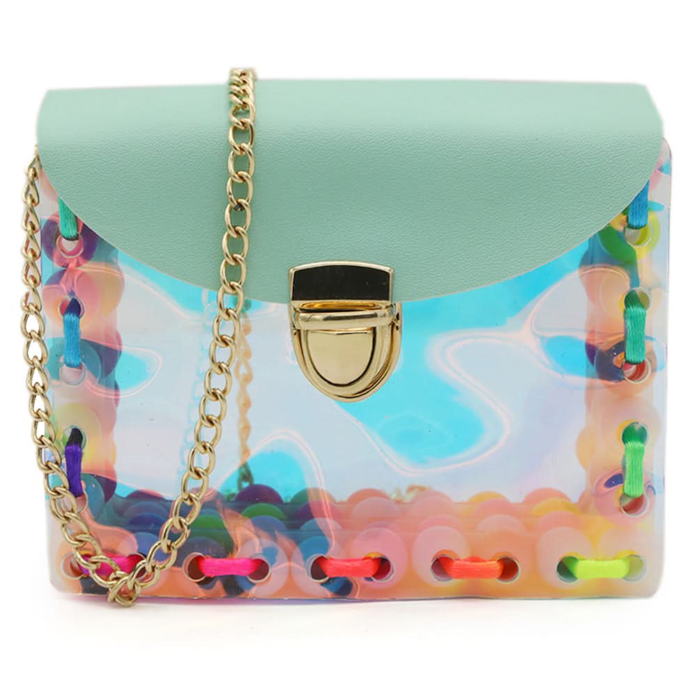 Girls Shoulder Bag - Sea Green, Kids, Kids Bags, Chase Value, Chase Value