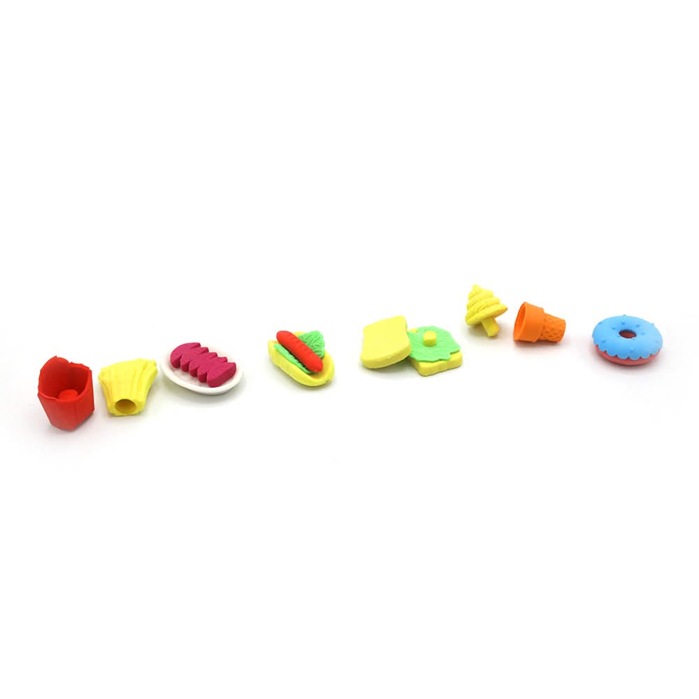 Eraser - Pack of 6, Pencil Boxes & Stationery Sets, Chase Value, Chase Value