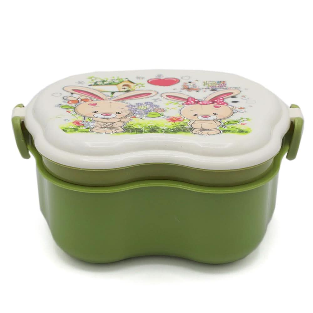 Butterfly Lunch Box - Olive Green, Tiffin Boxes & Bottles, Chase Value, Chase Value