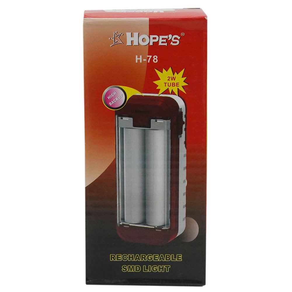 Hope's Emergency Light H-78 - Red, Emergency Lights & Torch, Chase Value, Chase Value
