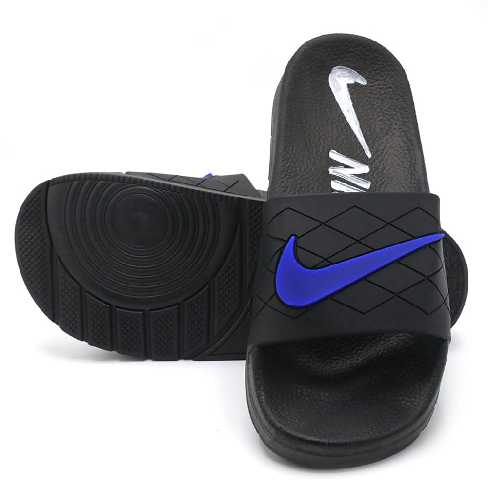 Men's Slider - Blue, Men's Slippers, Chase Value, Chase Value
