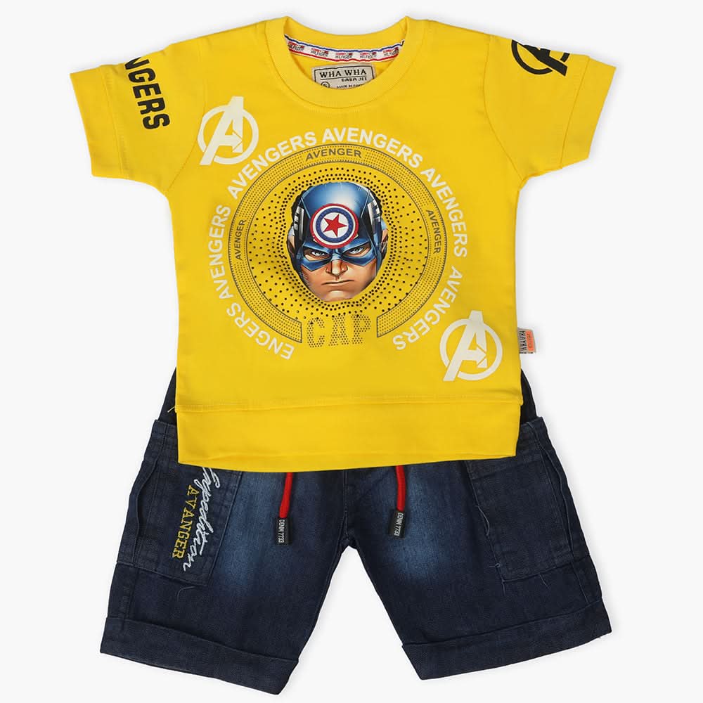 Boys Suit - Yellow, Boys Sets & Suits, Chase Value, Chase Value