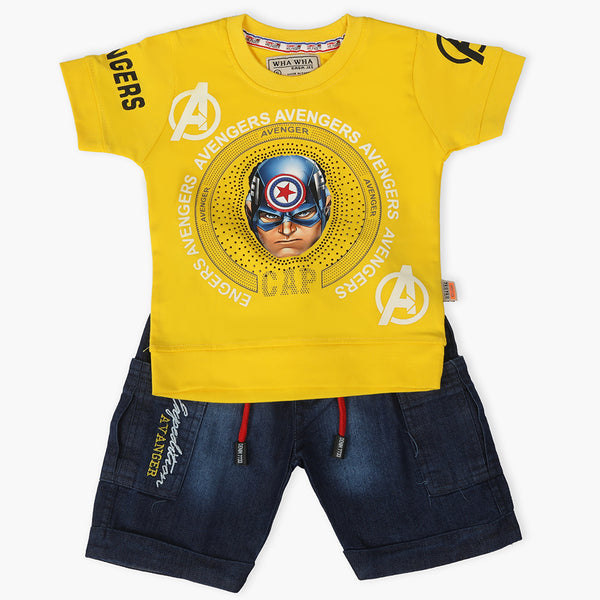 Boys Suit - Yellow, Boys Sets & Suits, Chase Value, Chase Value
