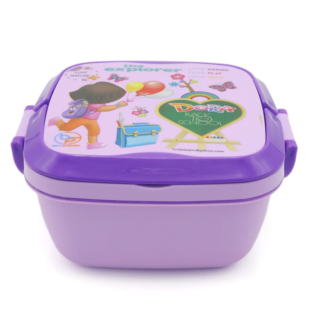 Square Lunch Box - Purple, Kids, Tiffin Boxes And Bottles, Chase Value, Chase Value