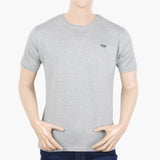 Men's Half Sleeves T-Shirt - Light Grey, Men's T-Shirts & Polos, Chase Value, Chase Value