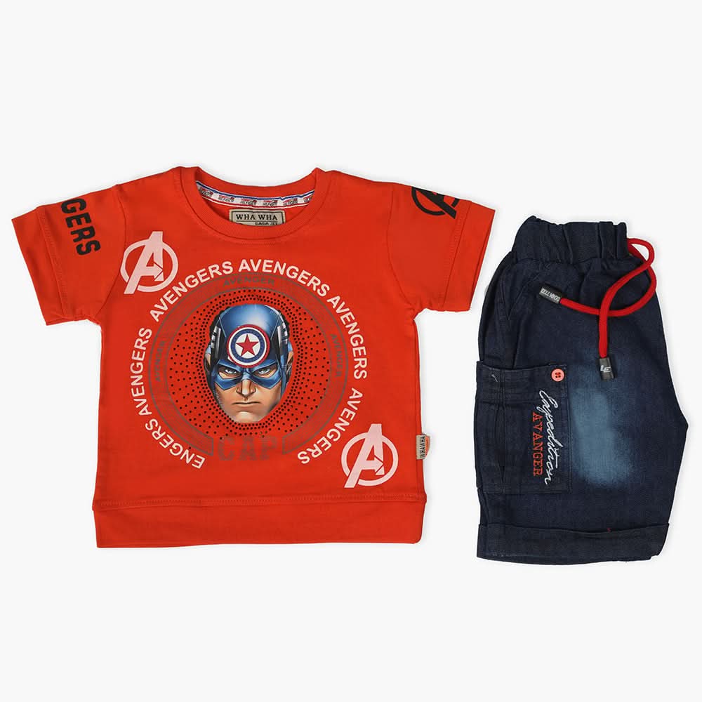 Boys Suit - Orange, Boys Sets & Suits, Chase Value, Chase Value