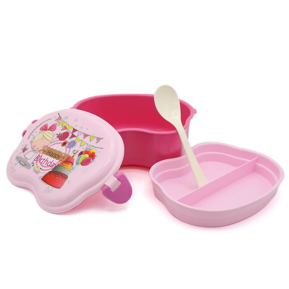 Butterfly Lunch Box - Pink, Tiffin Boxes & Bottles, Chase Value, Chase Value