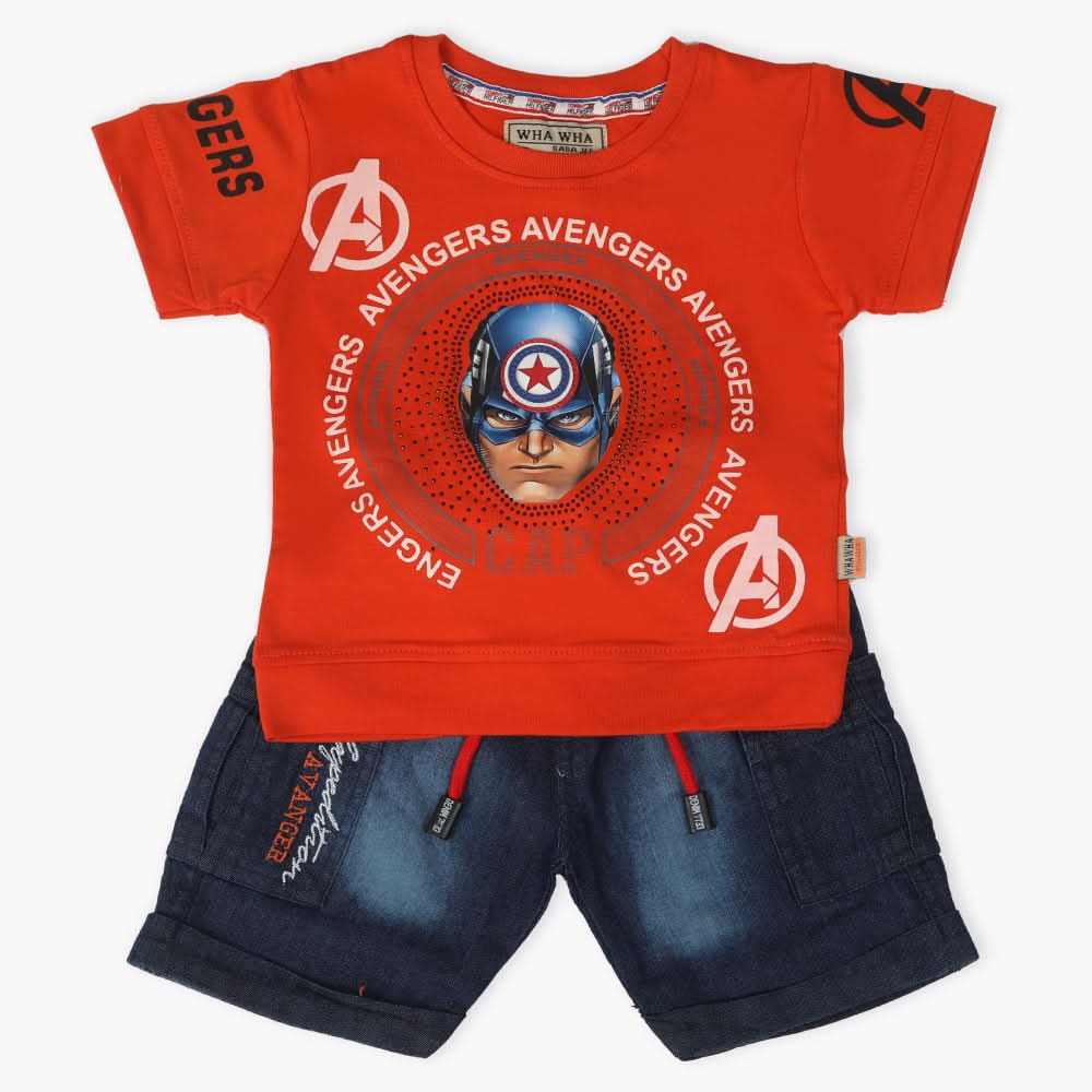 Boys Suit - Orange, Boys Sets & Suits, Chase Value, Chase Value