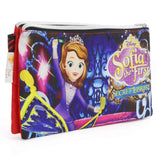 Pencil Pouch Two Zipper - Red, Pencil Boxes & Stationery Sets, Chase Value, Chase Value