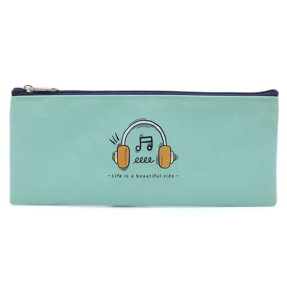 Pencil Pouch - Light Green, Pencil Boxes & Stationery Sets, Chase Value, Chase Value
