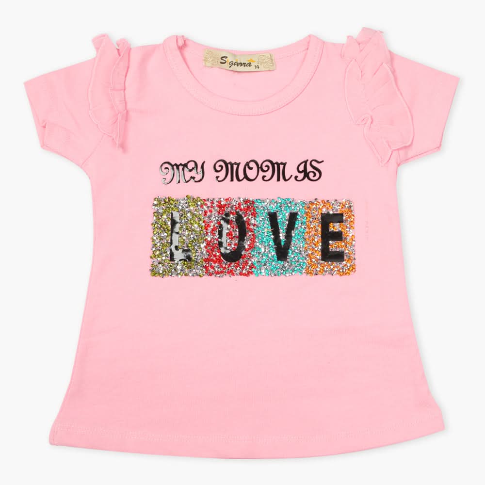Girls T-Shirt - Pink, Girls T-Shirts, Chase Value, Chase Value
