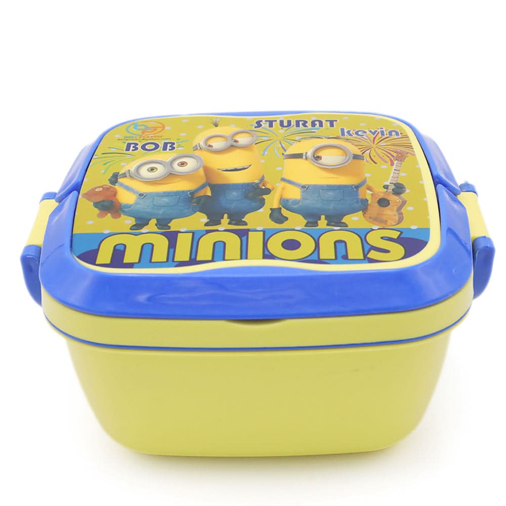 Square Lunch Box - Yellow, Kids, Tiffin Boxes And Bottles, Chase Value, Chase Value