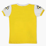 Boys Half Sleeves T-Shirt - Yellow, Boys T-Shirts, Chase Value, Chase Value