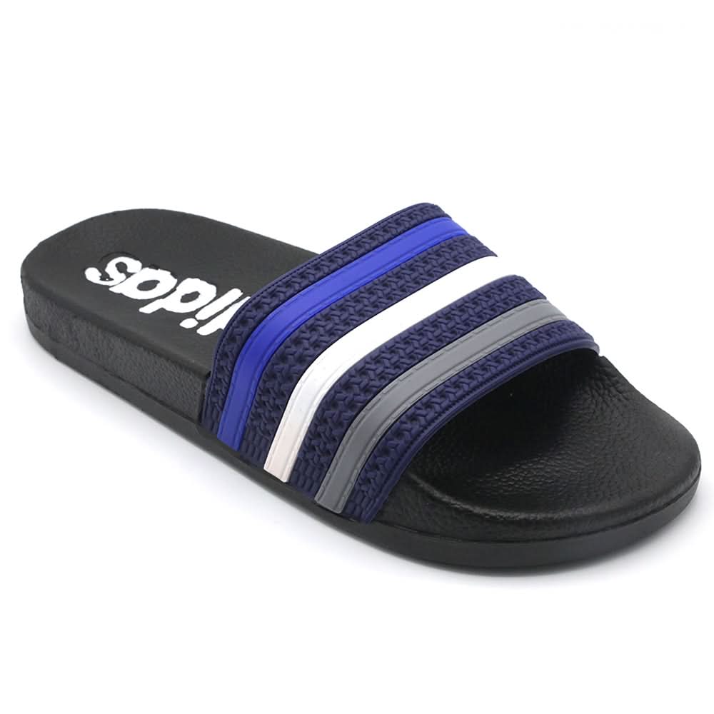 Men's Slider - Blue, Men's Slippers, Chase Value, Chase Value