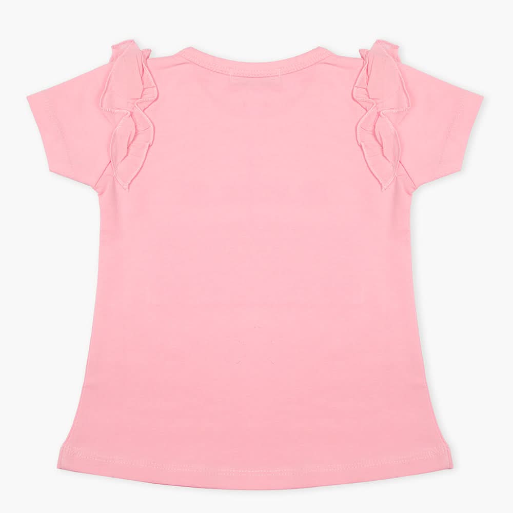 Girls T-Shirt - Pink, Girls T-Shirts, Chase Value, Chase Value