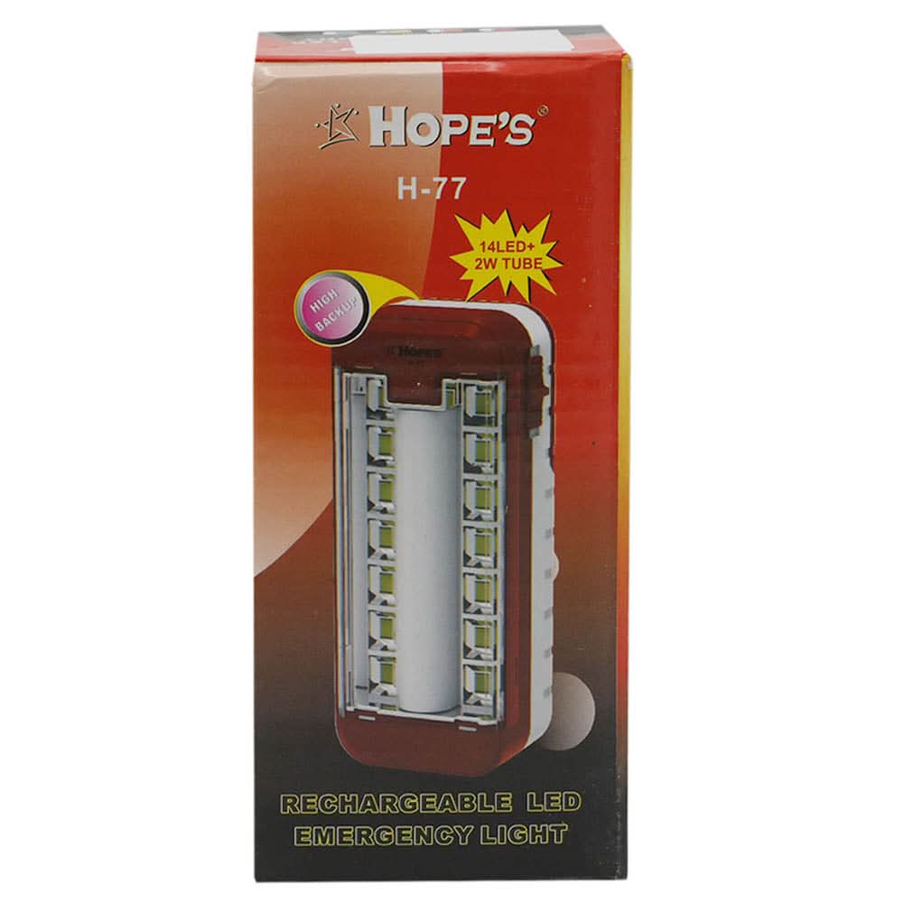 Hope's Emergency Light H-77 - Red, Emergency Lights & Torch, Chase Value, Chase Value