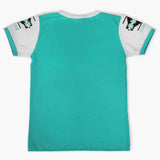 Boys Half Sleeves T-Shirt - Sea Green, Boys T-Shirts, Chase Value, Chase Value