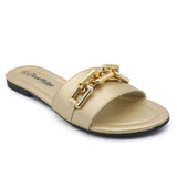 Women's Slipper - Golden, Women Slippers, Chase Value, Chase Value