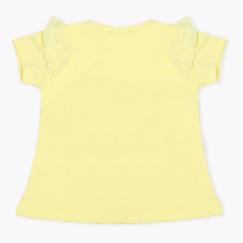 Girls T-Shirt - Lemon, Girls T-Shirts, Chase Value, Chase Value