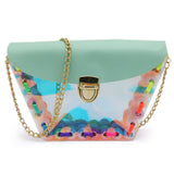 Girls Shoulder Bag - Sea Green, Kids Bags, Chase Value, Chase Value