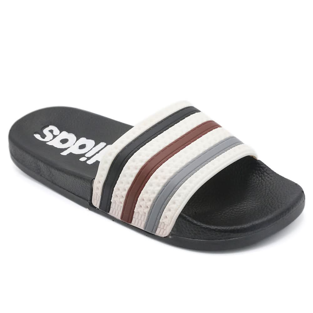 Men's Slider - White, Men's Slippers, Chase Value, Chase Value