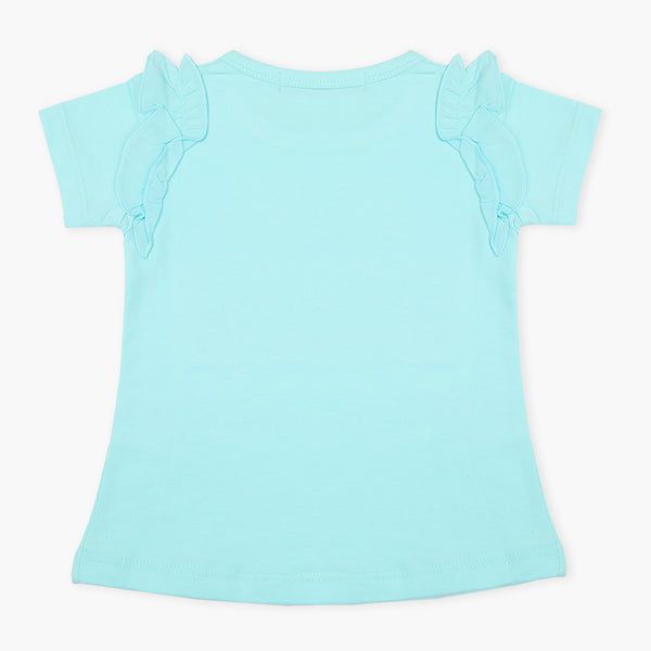 Girls T-Shirt - Light Blue, Girls T-Shirts, Chase Value, Chase Value