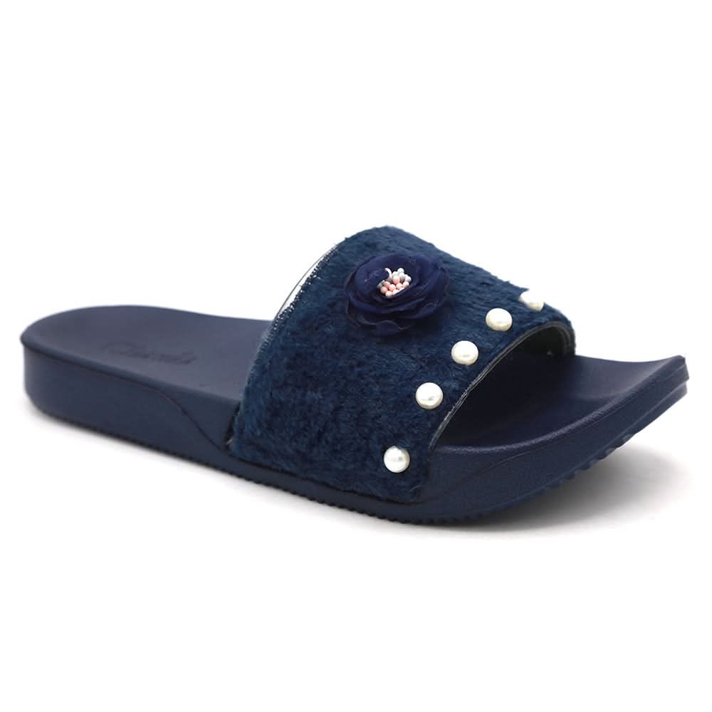 Women's Slipper - Navy Blue, Women Slippers, Chase Value, Chase Value