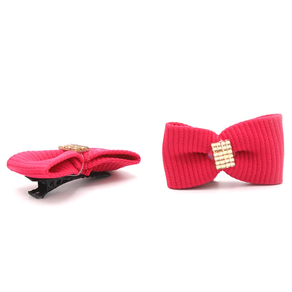 Girls Hair Pin - Dark Pink, Girls Hair Accessories, Chase Value, Chase Value