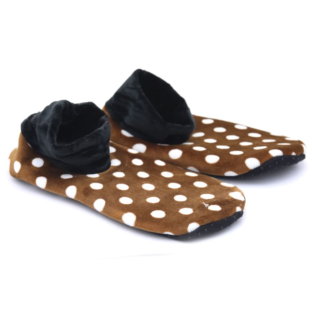 Women's Velvet Boot Socks - Brown, Women, Socks Stocking And Gloves, Chase Value, Chase Value