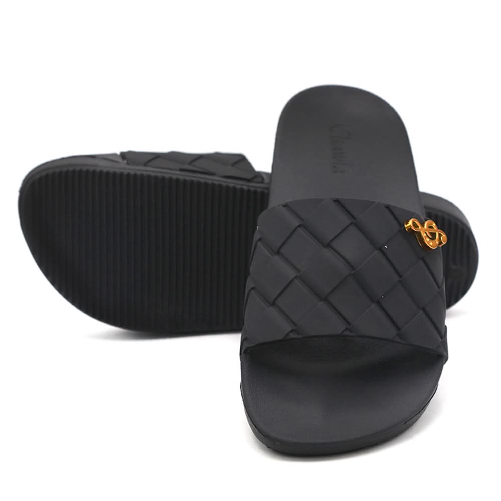 Women's Slipper - Black, Women Slippers, Chase Value, Chase Value