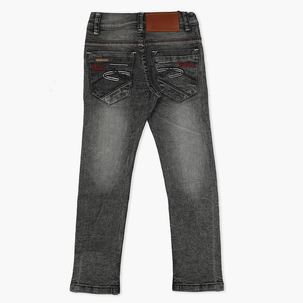 Boys Denim Pant - Dark Grey, Boys Pants, Chase Value, Chase Value