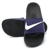 Men's Slider - Navy Blue, Men's Slippers, Chase Value, Chase Value