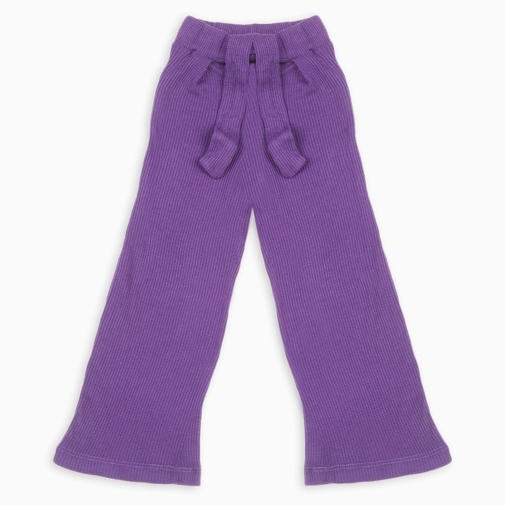 Girls Plazo - Dark Purple, Girls Tights Leggings & Pajama, Chase Value, Chase Value
