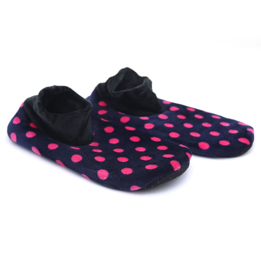Women's Velvet Boot Socks - Navy Blue, Women, Socks Stocking And Gloves, Chase Value, Chase Value