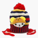Kids Woolen Cap - Dark Blue, Boys Caps & Gloves, Chase Value, Chase Value