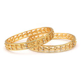 Zircon Kara - Golden, Women, Bangles & Bracelets, Chase Value, Chase Value