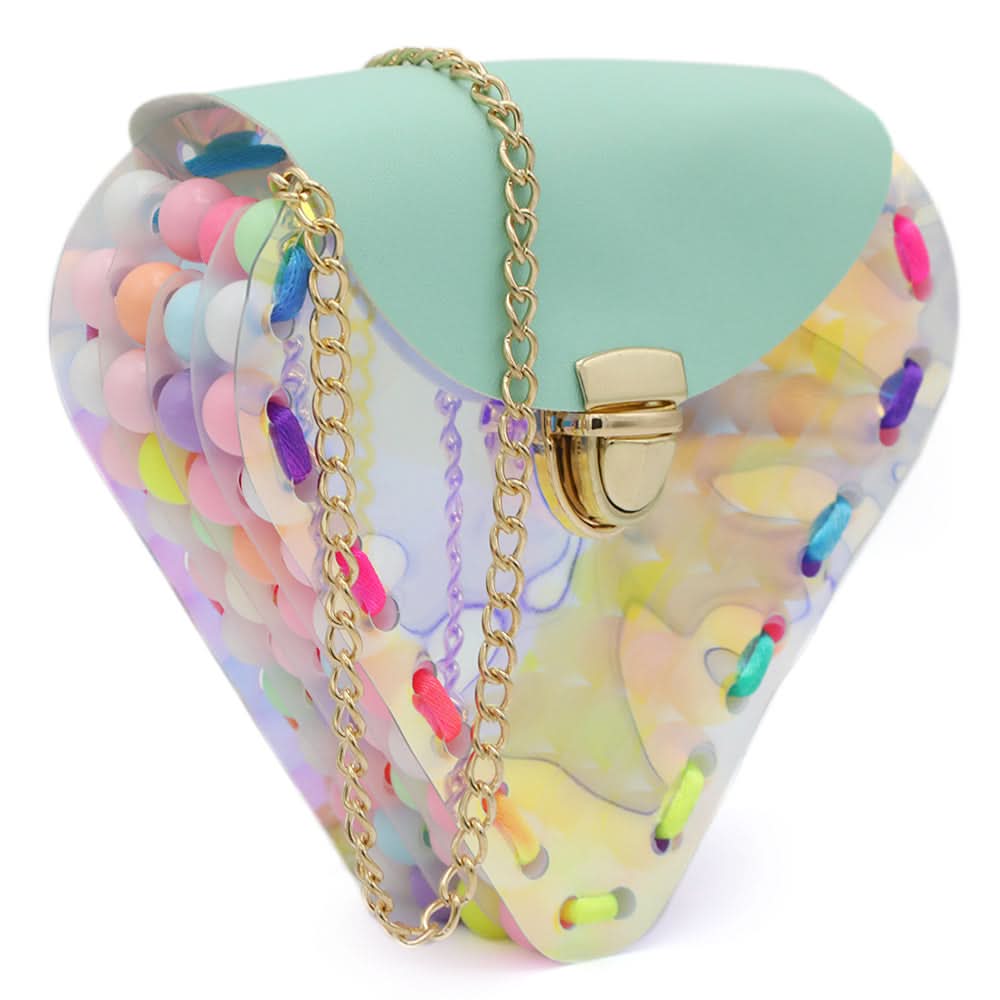 Girls Shoulder Bag - Sea Green, Kids Bags, Chase Value, Chase Value