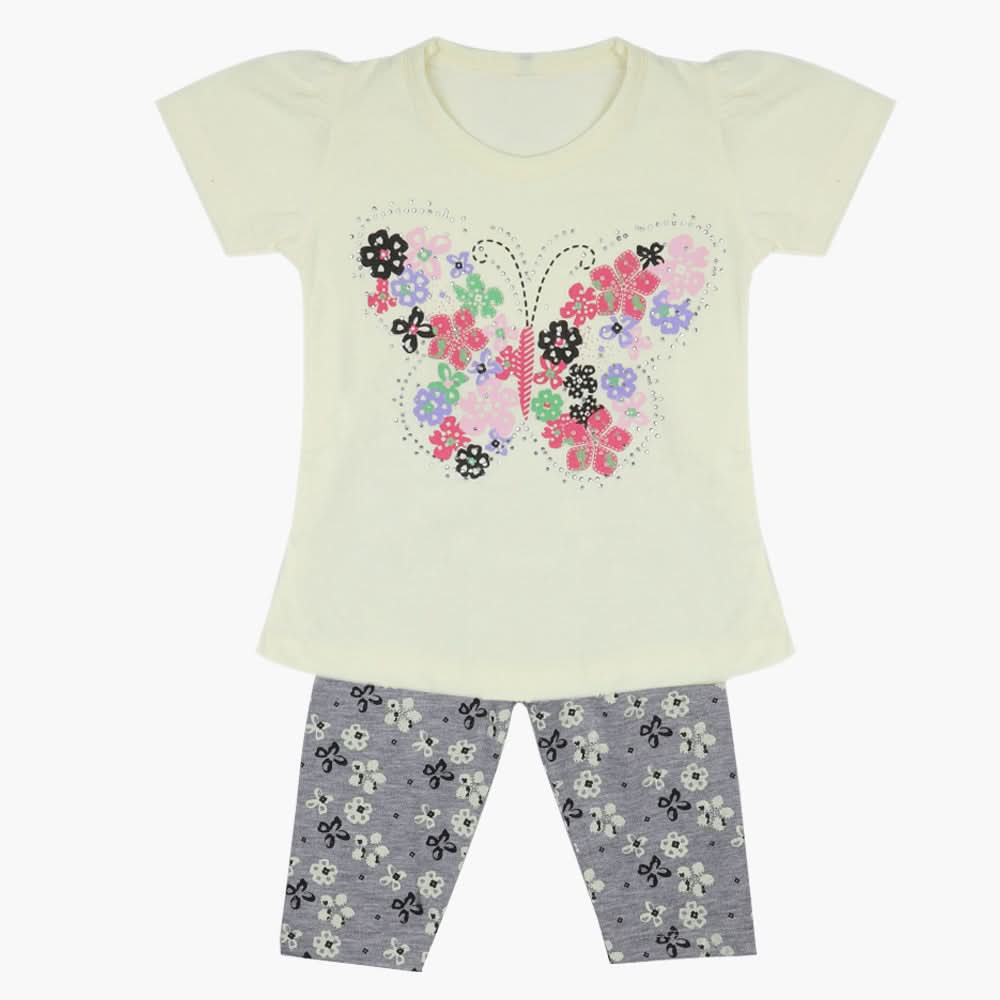 Girls Tights Suit - Light Green, Girls Suits, Chase Value, Chase Value