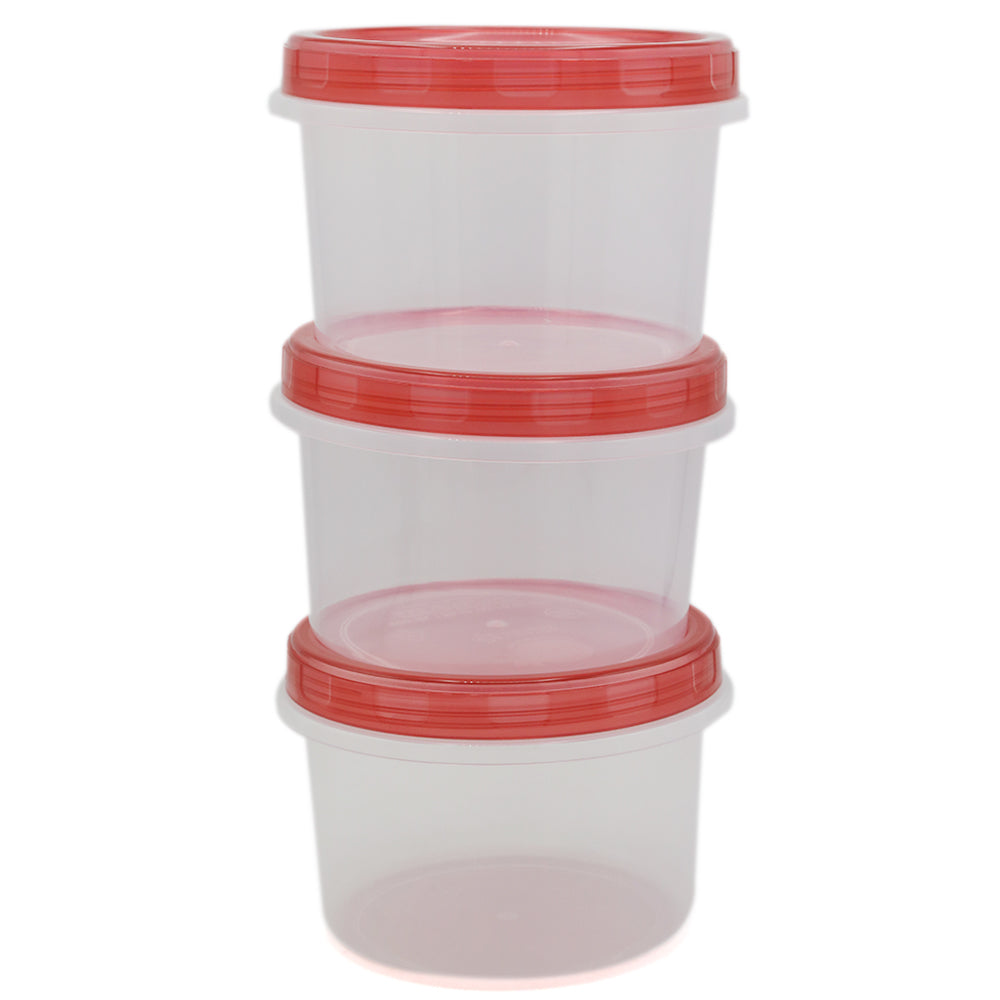 Fresh Food Keeper 3 Pcs Set - Red-A, Home & Lifestyle, Storage Boxes, Chase Value, Chase Value