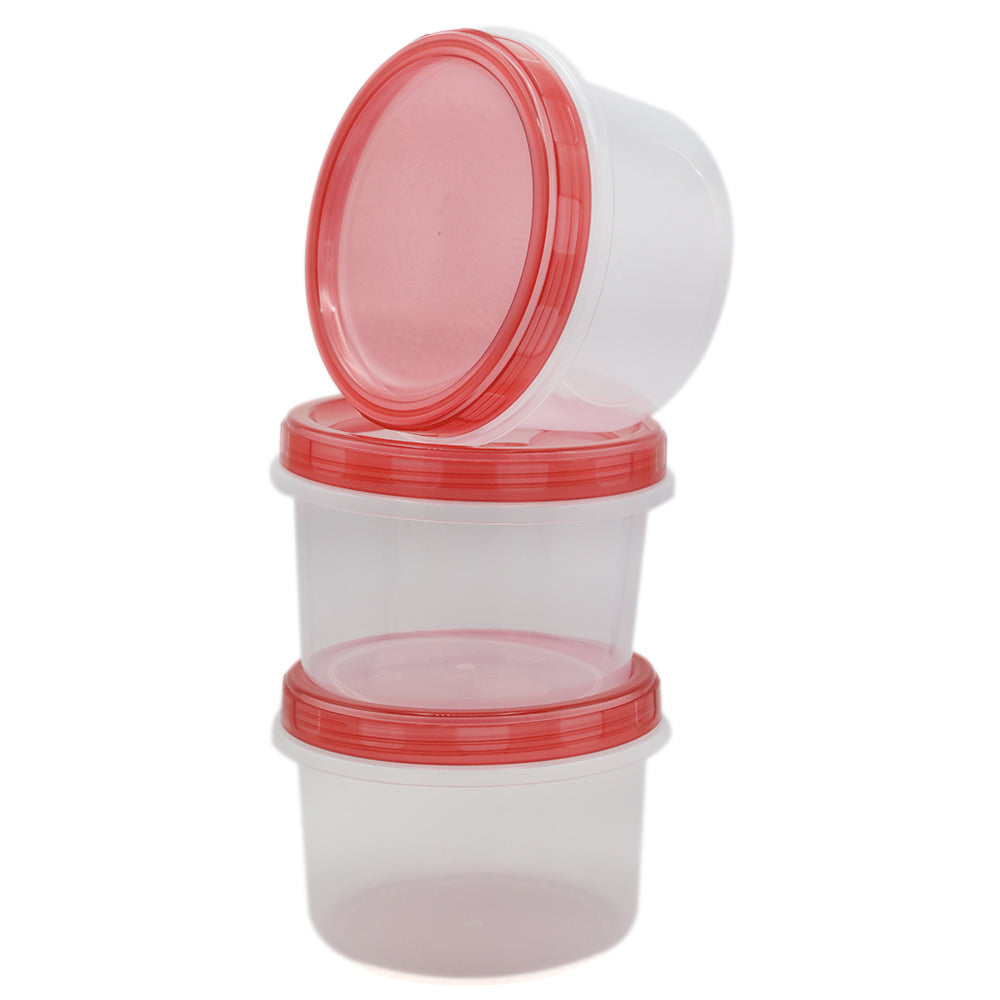 Fresh Food Keeper 3 Pcs Set - Red-A, Home & Lifestyle, Storage Boxes, Chase Value, Chase Value