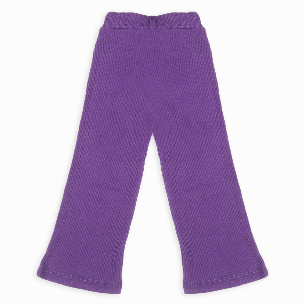 Girls Plazo - Dark Purple, Girls Tights Leggings & Pajama, Chase Value, Chase Value