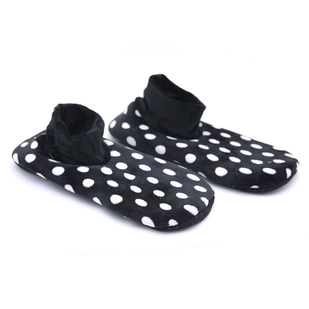 Women's Velvet Boot Socks - Black, Women, Socks Stocking And Gloves, Chase Value, Chase Value