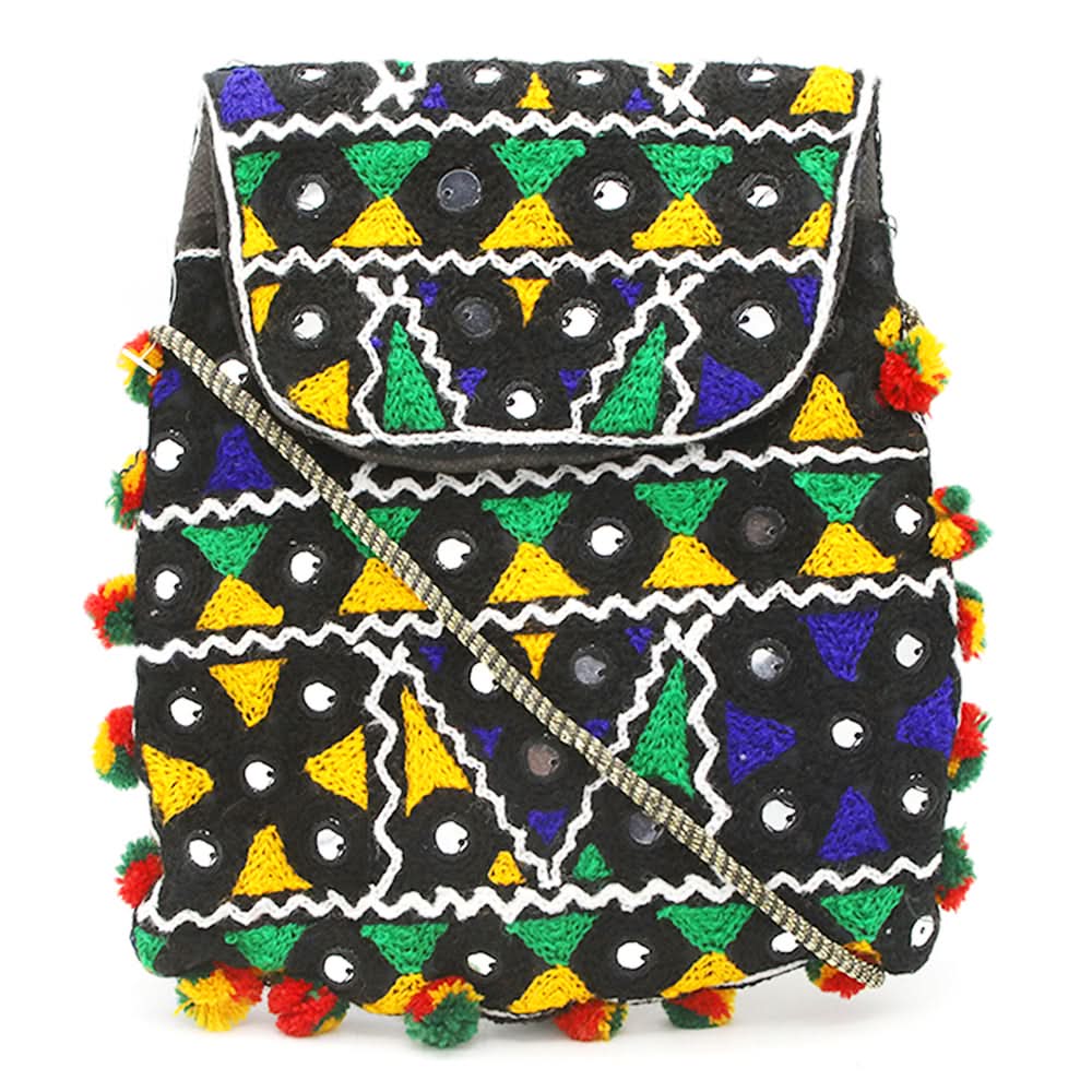 Girls Shoulder Bag - Black, Kids Bags, Chase Value, Chase Value