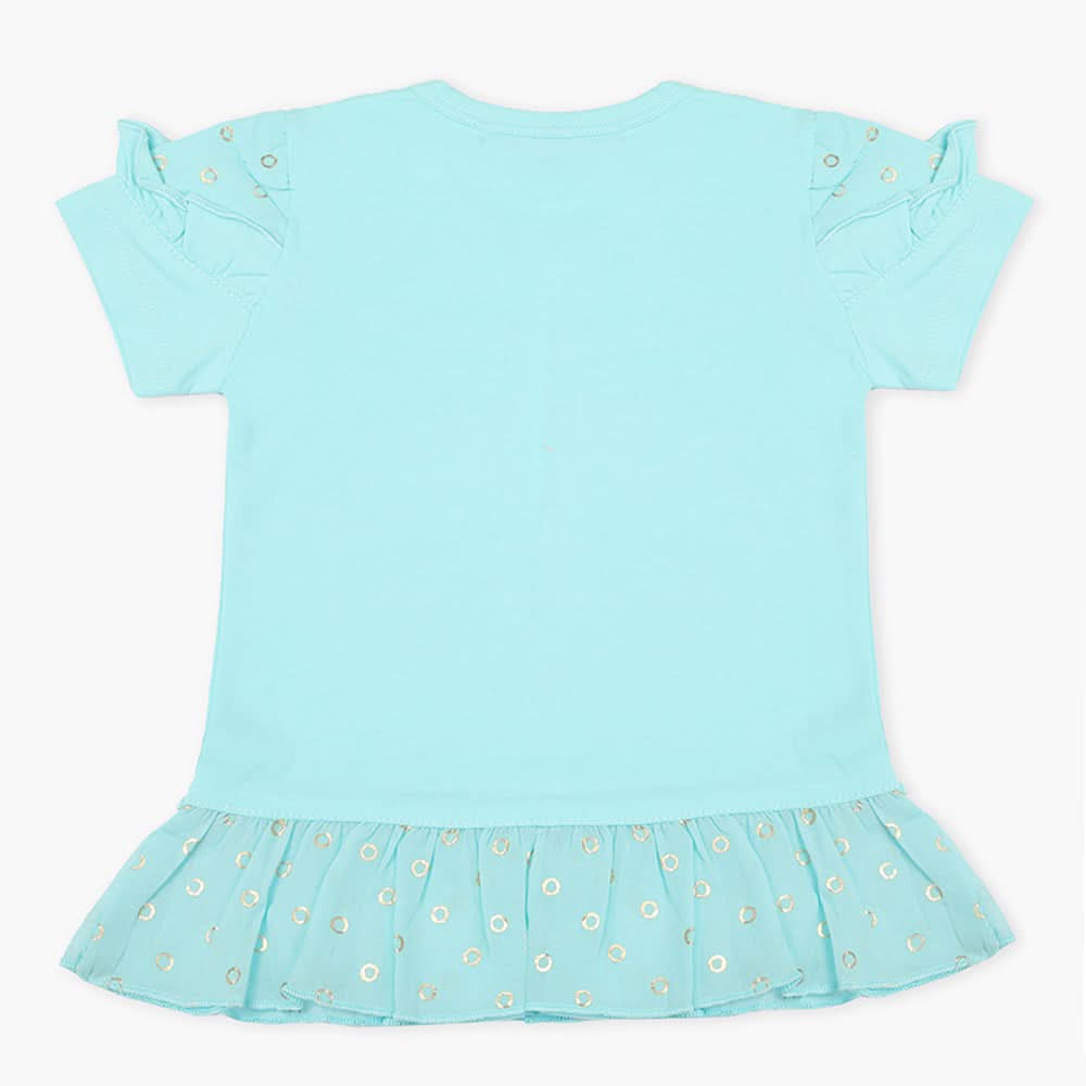 Girls T-Shirt - Light Blue, Girls T-Shirts, Chase Value, Chase Value