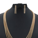 Women's Stone Mala - Golden, Women Jewellery Set, Chase Value, Chase Value