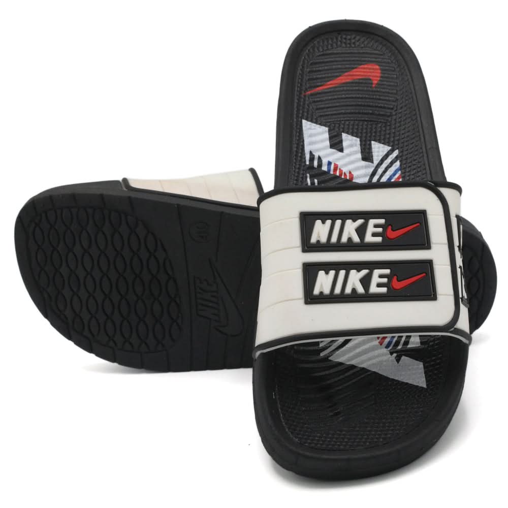 Men's Slider - White, Men's Slippers, Chase Value, Chase Value