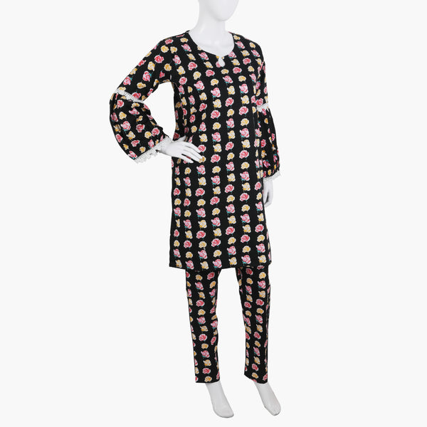 Women's Printed Shalwar Suit - Black, Women Shalwar Suits, Chase Value, Chase Value