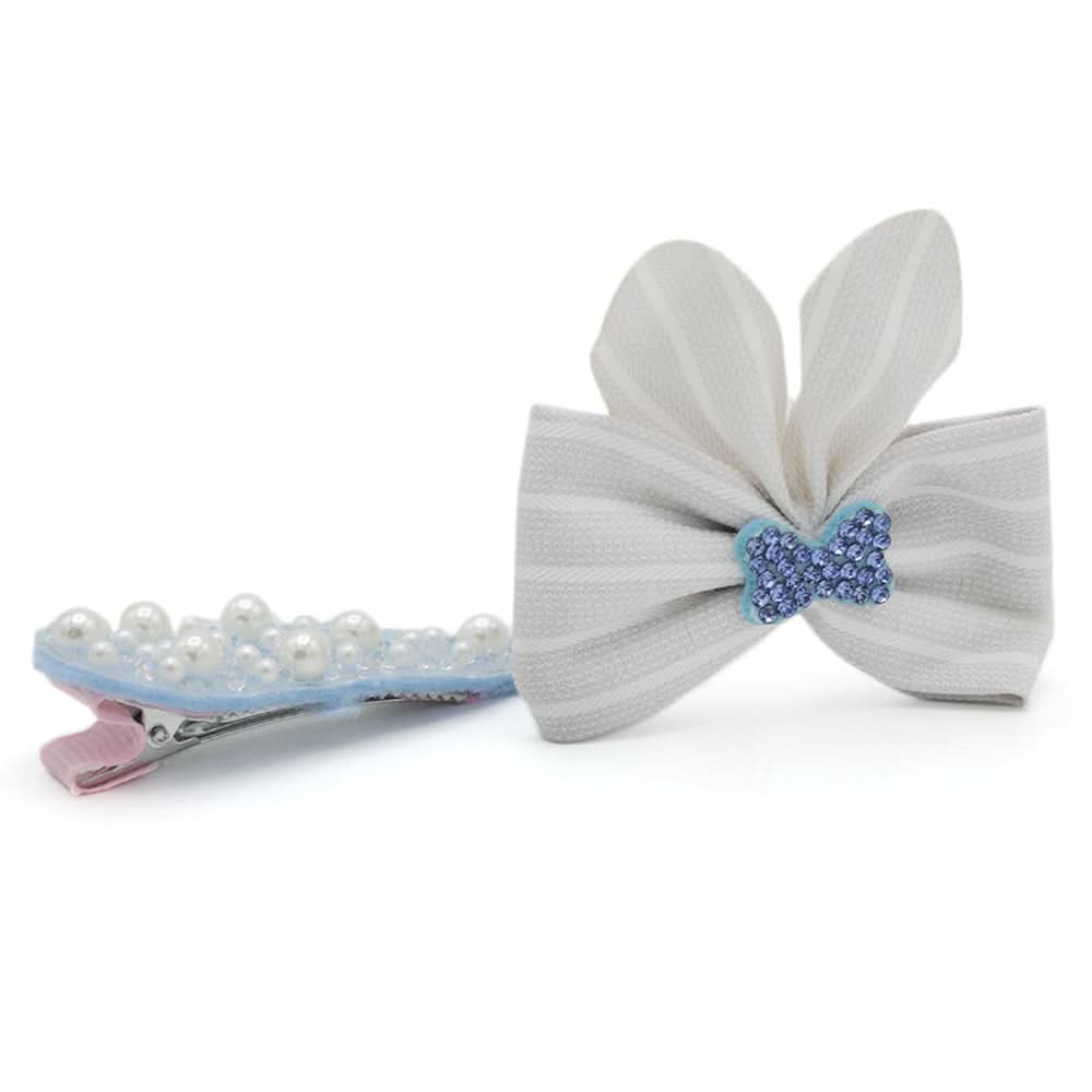 Girls Hair Pin - Light Grey, Girls Hair Accessories, Chase Value, Chase Value