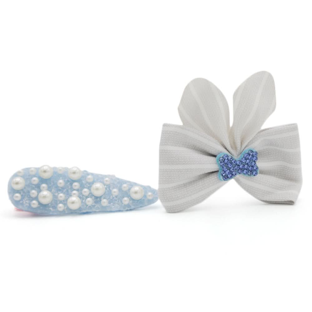 Girls Hair Pin - Light Grey, Girls Hair Accessories, Chase Value, Chase Value