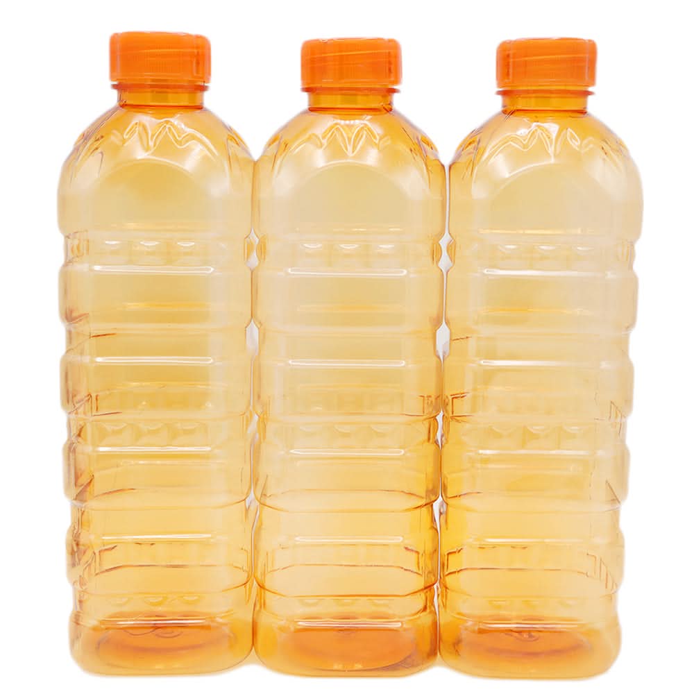 Happy Bottle 3 Pcs Set - Orange, Kids, Tiffin Boxes And Bottles, Chase Value, Chase Value